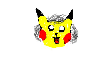 Pikachu/Einstein thingy (Request by PokemonEnstein)