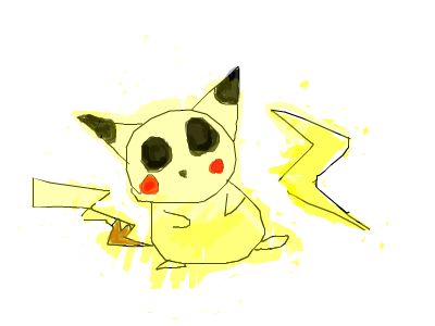 Pikachu (very sketchy)