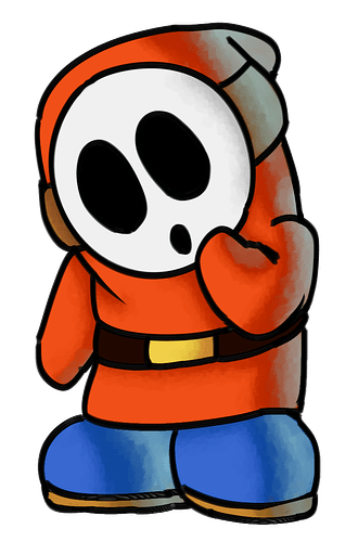 shy guy (aka me)